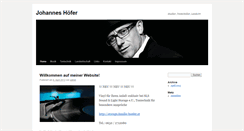 Desktop Screenshot of johannes.familie-hoefer.at