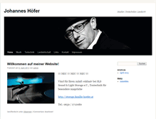 Tablet Screenshot of johannes.familie-hoefer.at